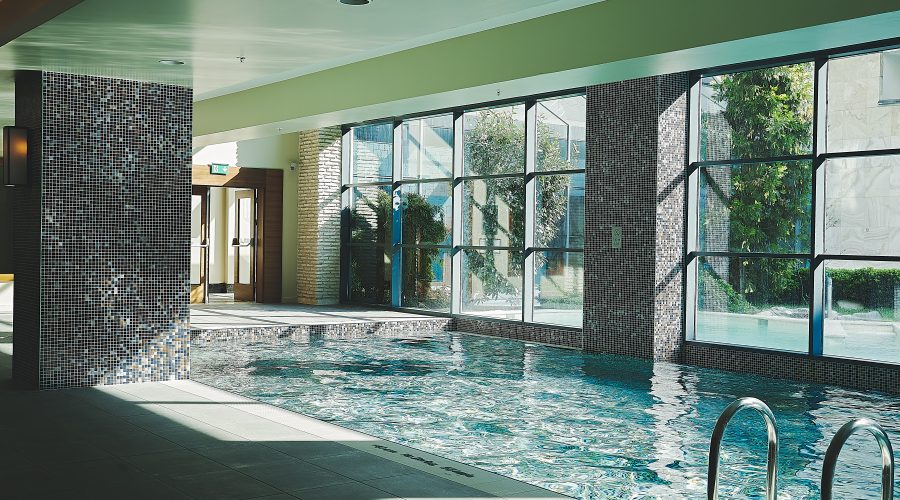Swimming pool, indoor, luxury hotel, architecture